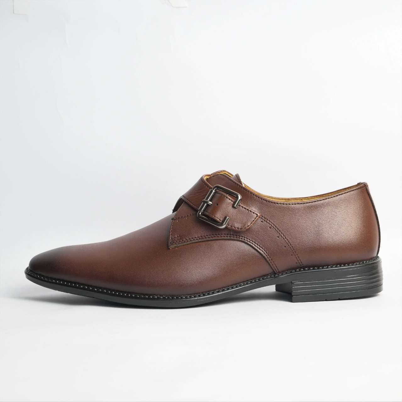 Single Monk Shoe Brown