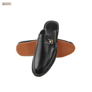Caesar Half Shoe -Black - Image 3