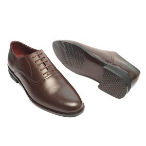 Simple Oxford Formal Shoe - Coffee