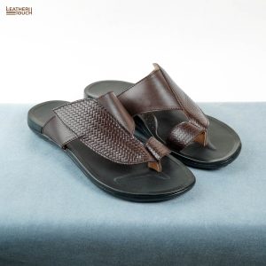 Flash Leather Sandal - Brown - Image 3