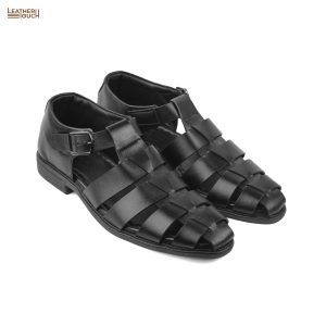 Leather Cycle Shoe 1 - Black - Image 2