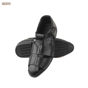 Leather Cycle Shoe 2 - Black - Image 3