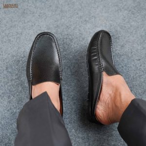 Half Loafers dice Black - Image 6