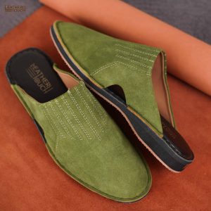 Natural green suede HS - Image 4