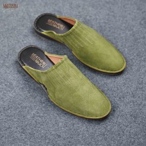 Natural green suede HS - Image 3