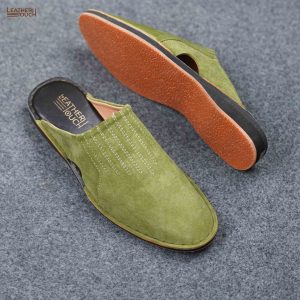 Natural green suede HS - Image 2